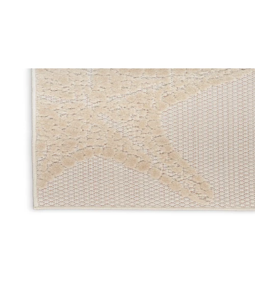 Nourison Aloha Ivory Multicolor ALH28 6 ft. X 9 ft. Rectangle Rug