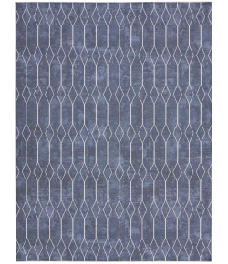 Nourison Home New Concept Washables SR107 Navy 9 ft. 2 in. X 12 ft. Area Rug