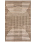 Nourison Astra Machine Washable Latte ASW03 5 ft. 3 in. X 7 ft. Rectangle Rug