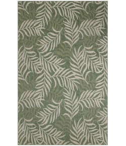 Nourison Home Garden Oasis GOA01 Green Ivory 9 ft. X 12 ft. Area Rug