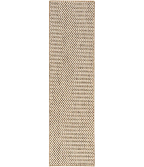 Nourison Home Courtyard Jute Ivory COU01 2 ft. X 6 ft. Rectangle Rug