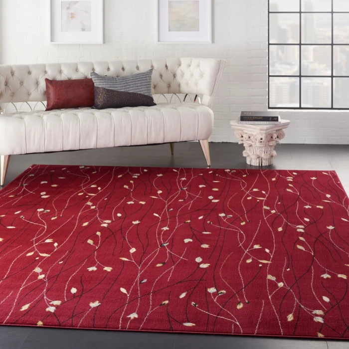 Nourison Grafix Area Rug GRF15-Red