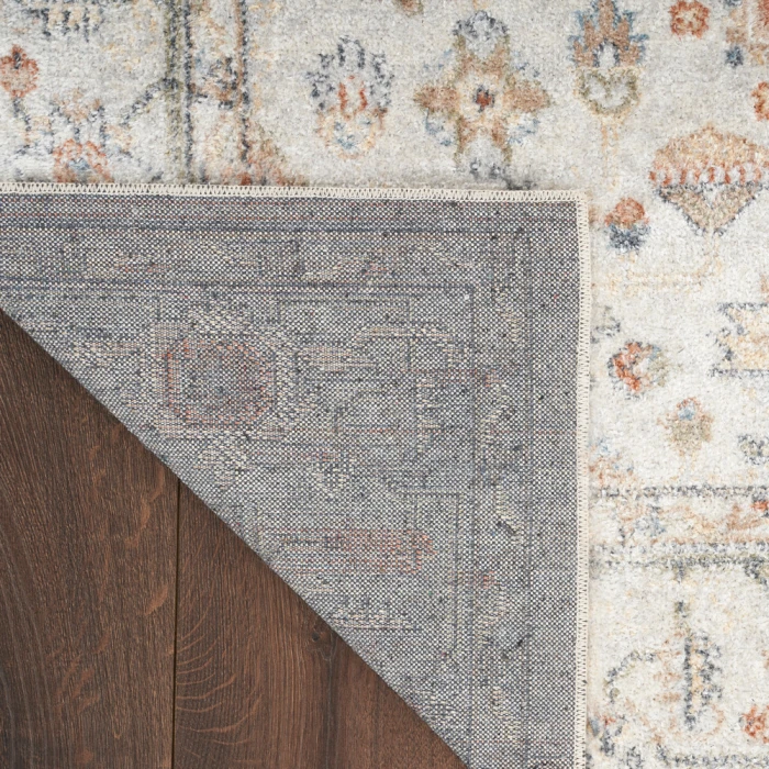 Nourison Astra Machine Washable Area Rug ASW11 Grey/Multi