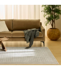 Nourison Home Nordic NRC03 Beige 5 ft. X 7 ft. Area Rug