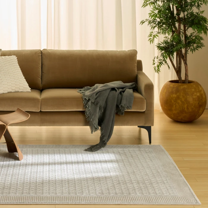 Nourison Home Nordic Beige NRC03 5 ft. X 7 ft. Rectangle Rug