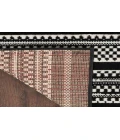 Nourison Grafix Black White GRF41 2 ft. X 4 ft. Rectangle Rug