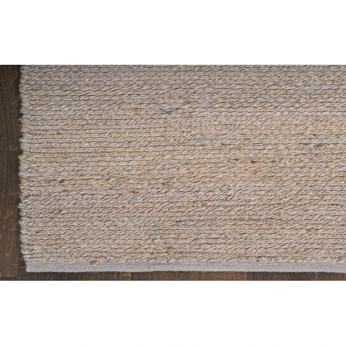 Nourison Natural Jute Grey NJT01 4 ft. X 6 ft. Rectangle Rug