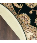 Nourison 2000 Round Area Rug 2022-Black