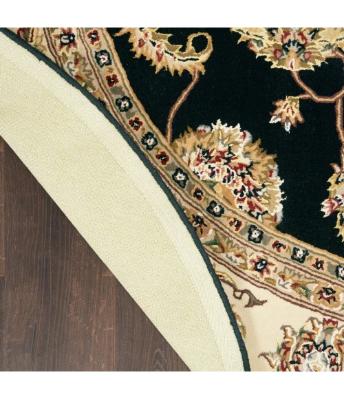 Nourison 2000 Round Area Rug 2022-Black