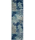 Nourison Tranquil Runner Area Rug TRA01-Navy/Light Blue