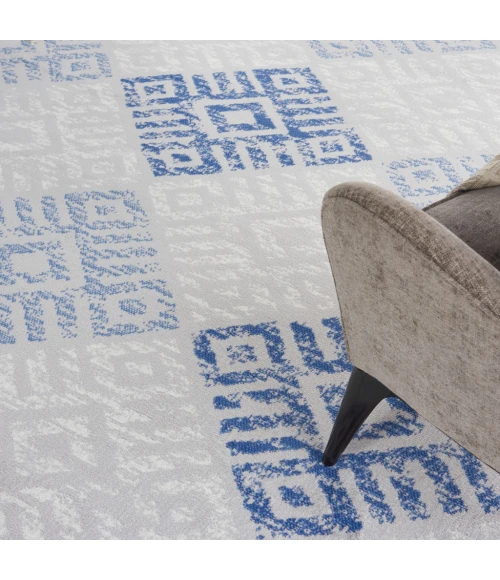 Nourison Whimsicle Area Rug WHS18-Grey Blue