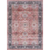Nourison Home Fulton FUL12 Brick 7 ft. 10 in. X 9 ft. 10 in. Area Rug