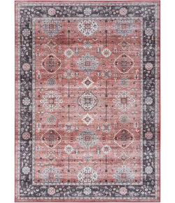 Nourison Home Fulton FUL12 Brick 7 ft. 10 in. X 9 ft. 10 in. Area Rug