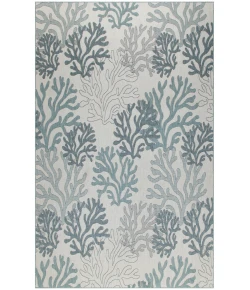 Nourison Home Garden Oasis GOA05 Blue 9 ft. X 12 ft. Area Rug