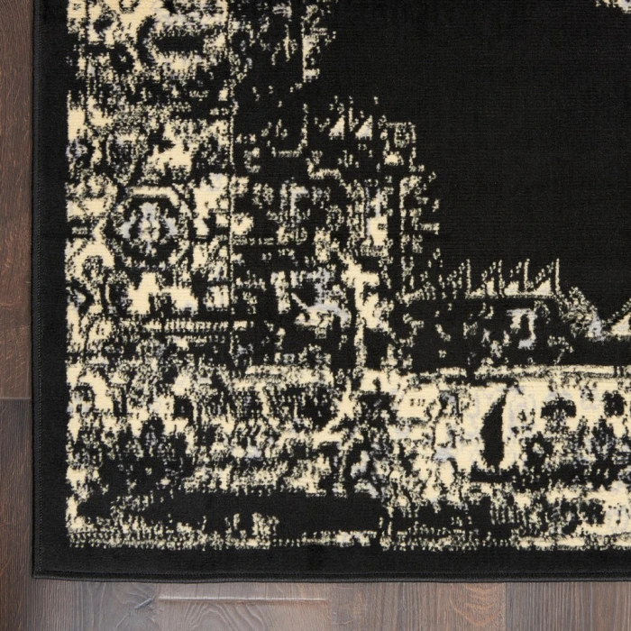 Nourison Grafix Area Rug GRF14-Black