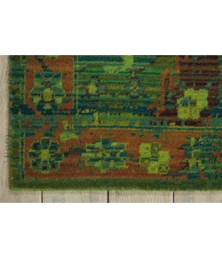 Nourison Home Timeless Green TML10 8ft.6in. x 11ft.6in. Rect. Rug