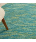 Nourison Essentials Blue Green Area Rug NRE01-Blue Green