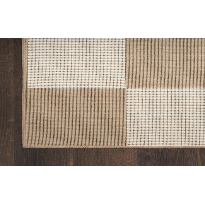 Nourison Washable Modern Jute Natural Ivory MDJ02 5 ft. 3 in. X 7 ft. 3 in. Rectangle Rug