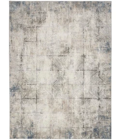 Calvin Klein CK022 Infinity IFN03 Ivory Grey 6 ft. X 9 ft. Area Rug