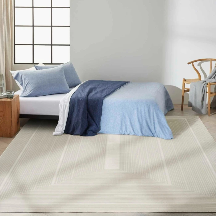Calvin Klein CK024 Irradiant Ivory IRR02 6 ft. X 9 ft. Rect. Rug
