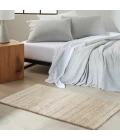 Calvin Klein CK040 Abrash Ivory Grey ABA01 5 ft. X 7 ft. Rect. Rug