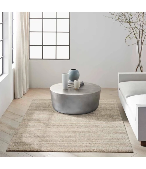 Calvin Klein CK040 Abrash Ivory Grey ABA01 5 ft. X 7 ft. Rect. Rug