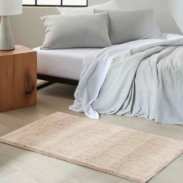 Calvin Klein CK043 Spun Beige SPN01 2 ft. X 3 ft. Rect. Rug