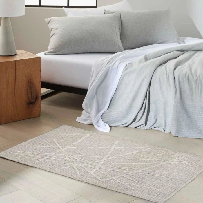 Calvin Klein CK044 Wander Grey WND01 9 ft. X 12 ft. Rect. Rug