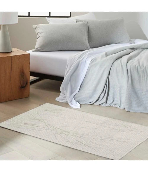 Calvin Klein CK044 Wander Ivory Grey WND01 9 ft. X 12 ft. Rect. Rug