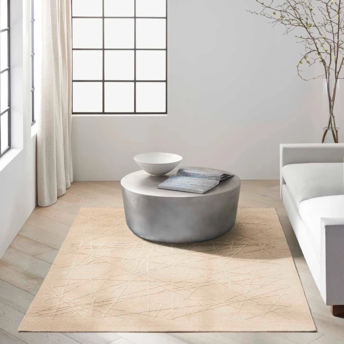Calvin Klein CK044 Wander Natural WND01 9 ft. X 12 ft. Rect. Rug