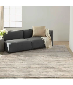 Calvin Klein CK078 Summit SUM04 Ivory Multicolor 9 ft. 10 in. X 13 ft. Area Rug