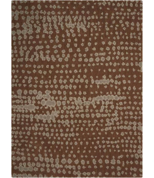 Calvin Klein Home Loom Select Neutrals Green LS14 3ft.6in. x 5ft.6in. Rect. Rug