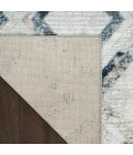 Nourison Dekor Grey Navy DEK05 7 ft. 10 in. X 9 ft. 10 in. Rect. Rug