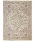 Nourison Tranquil Area Rug TRA06-Ivory/Pink