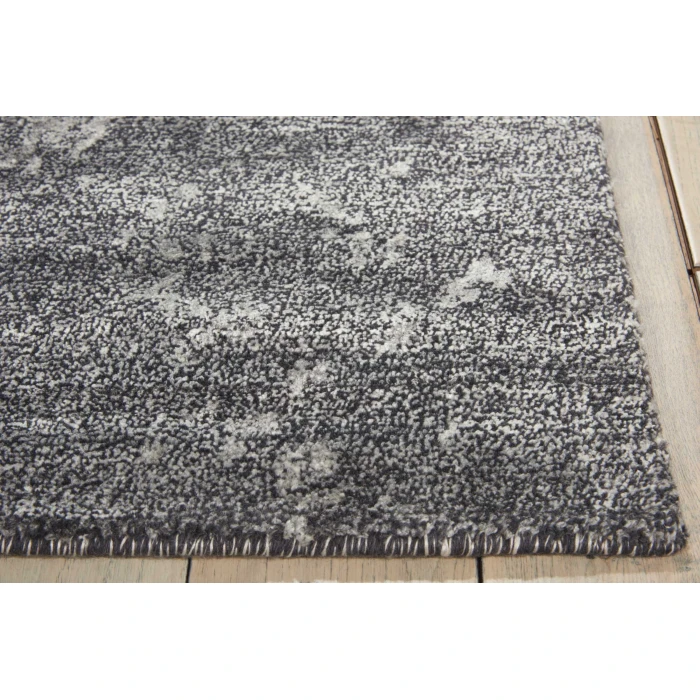 Nourison Silk Shadows Graphite SHA14 4 ft. X 6 ft. Rect. Rug
