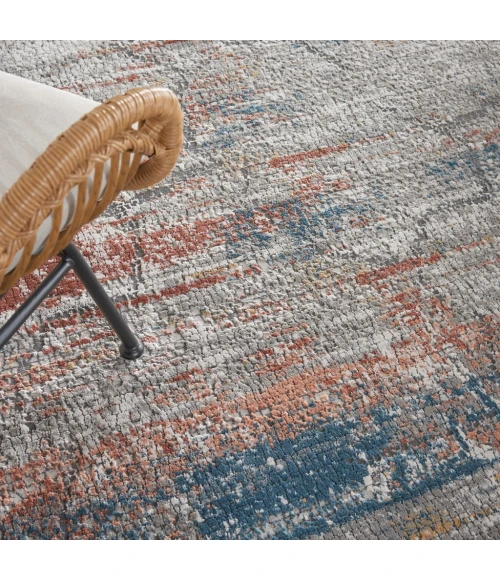 Nourison Rustic Textures Area Rug RUS11-Multicolor