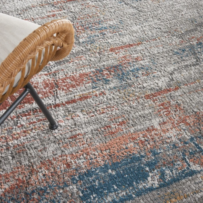 Nourison Rustic Textures Area Rug RUS11-Multicolor