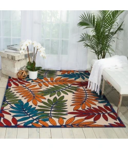 Nourison Home Aloha ALH18 Multicolor 6 ft. X 9 ft. Area Rug