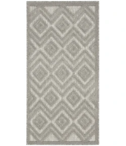Nourison Home Versatile NRV01 Silver Grey 2 ft. X 4 ft. Area Rug
