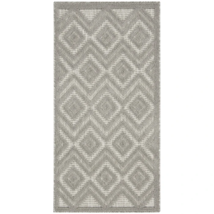 Nourison Versatile Area Rug NRV01 Silver Grey