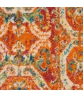 Nourison Allur Area Rug ALR05-Red Multicolor