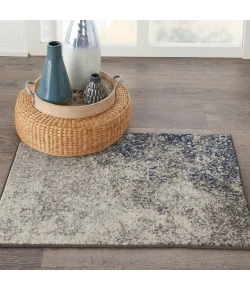 Nourison Home Passion PSN10 Charcoal Ivory 1 ft. 10 in. X 2 ft. 10 in. Area Rug