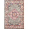 Nourison Home Passion PSN03 Grey 6 ft. 7 in. X 9 ft. 6 in. Area Rug