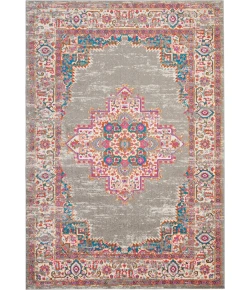 Nourison Home Passion PSN03 Grey 6 ft. 7 in. X 9 ft. 6 in. Area Rug