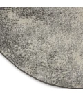 Nourison Passion Round Area Rug PSN10-Charcoal/Ivory