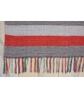 Nourison Baja Area Rug BAJ01-Grey/Red