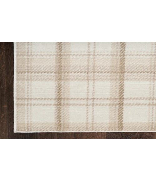 Nourison Grafix Ivory Beige GRF03 6 ft. X 9 ft. Rectangle Rug