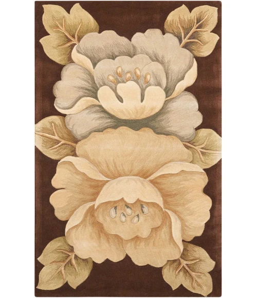 Nourison Tropics Area Rug TS09-Brown