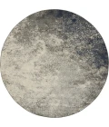 Nourison Passion Round Area Rug PSN10-Charcoal/Ivory