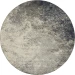 Nourison Home Passion PSN10 Charcoal Ivory 8 ft. Round Area Rug